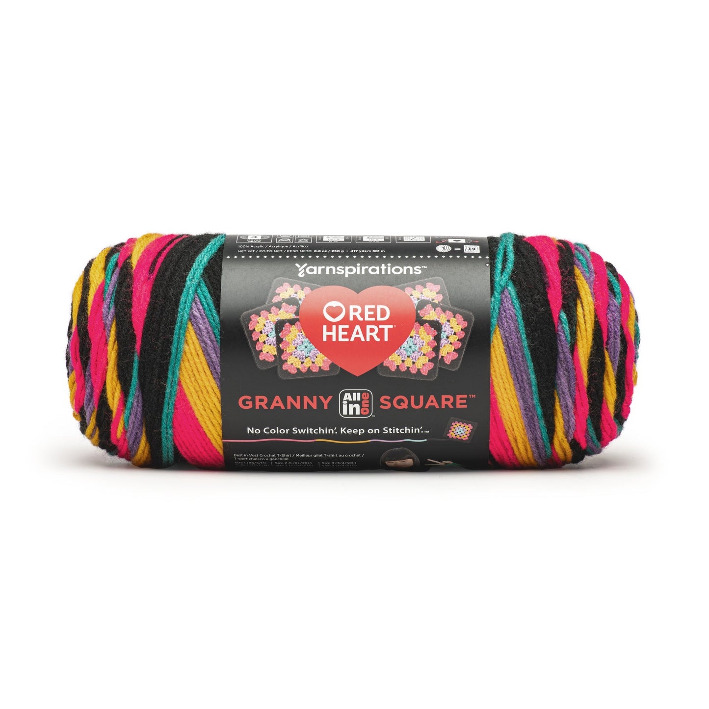 RH All In One Granny Square Yarn (250g/8.8oz)