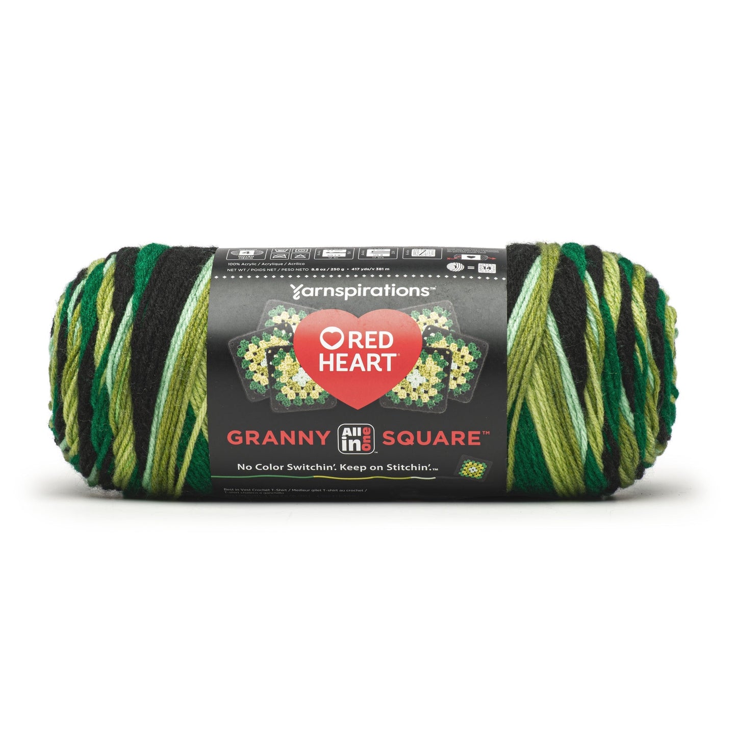 RH All In One Granny Square Yarn (250g/8.8oz)