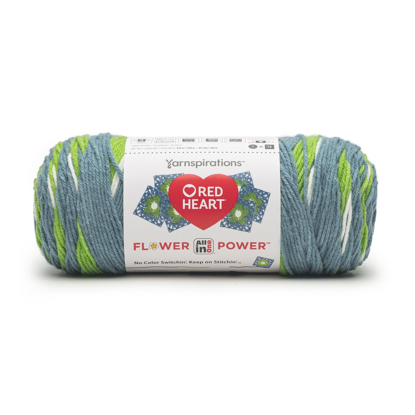 RH All In One Flower Power Yarn (250g/8.8oz)