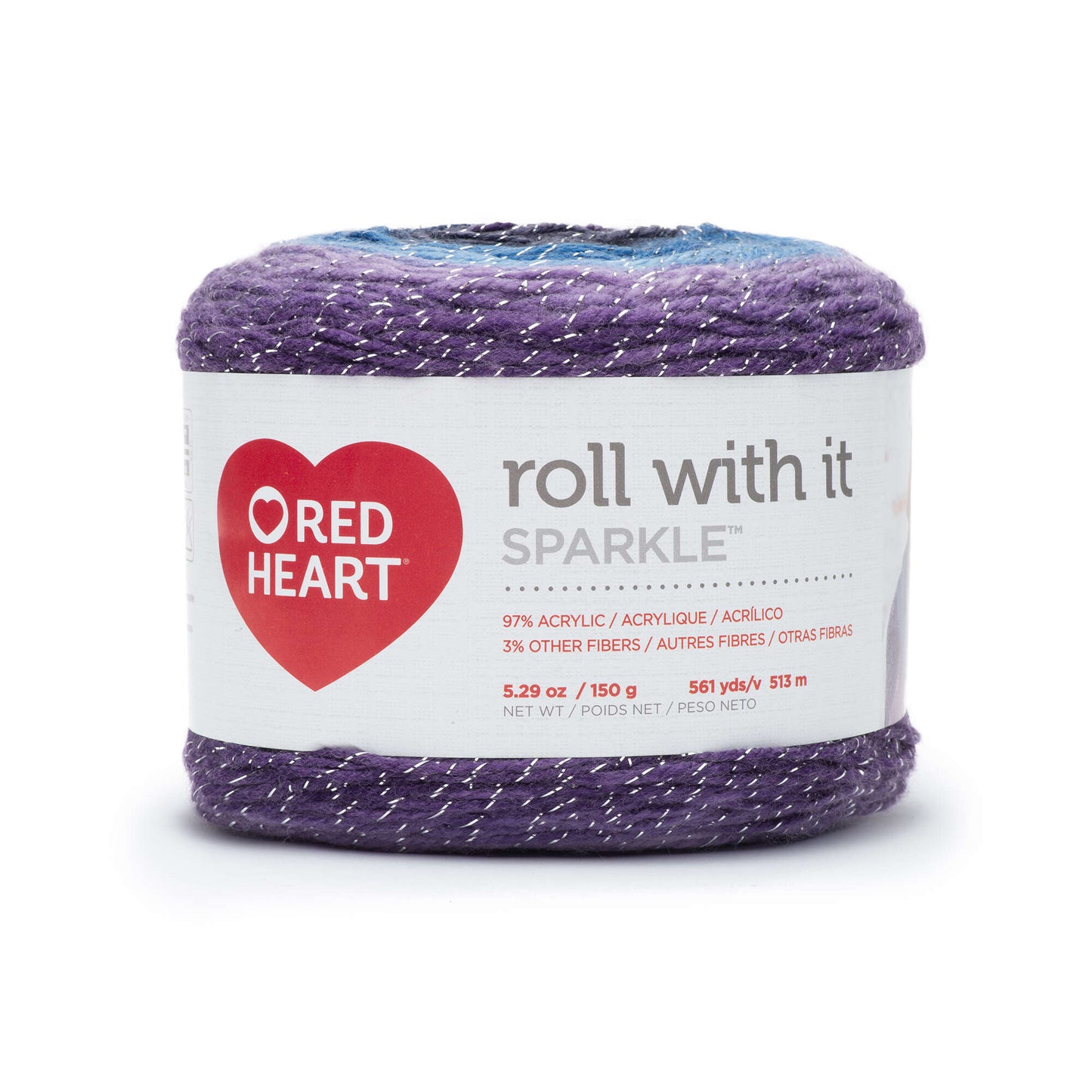 RH Roll With It Sparkle Yarn - Clearance shades