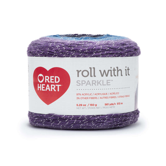 RH Roll With It Sparkle Yarn - Clearance shades