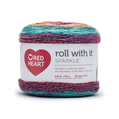 RH Roll With It Sparkle Yarn - Clearance shades