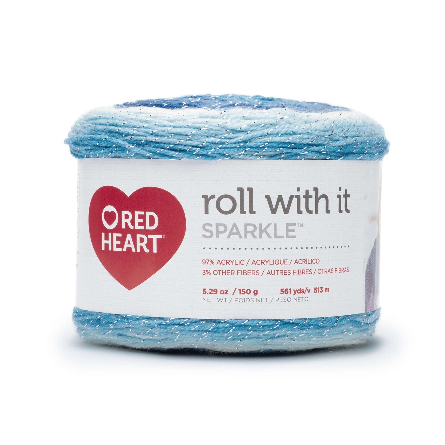 RH Roll With It Sparkle Yarn - Clearance shades