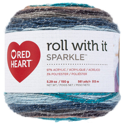 RH Roll With It Sparkle Yarn - Clearance shades