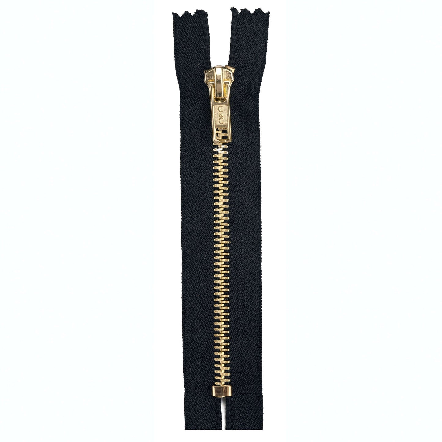 CC Fashion Metal Closed End Brass Zippers