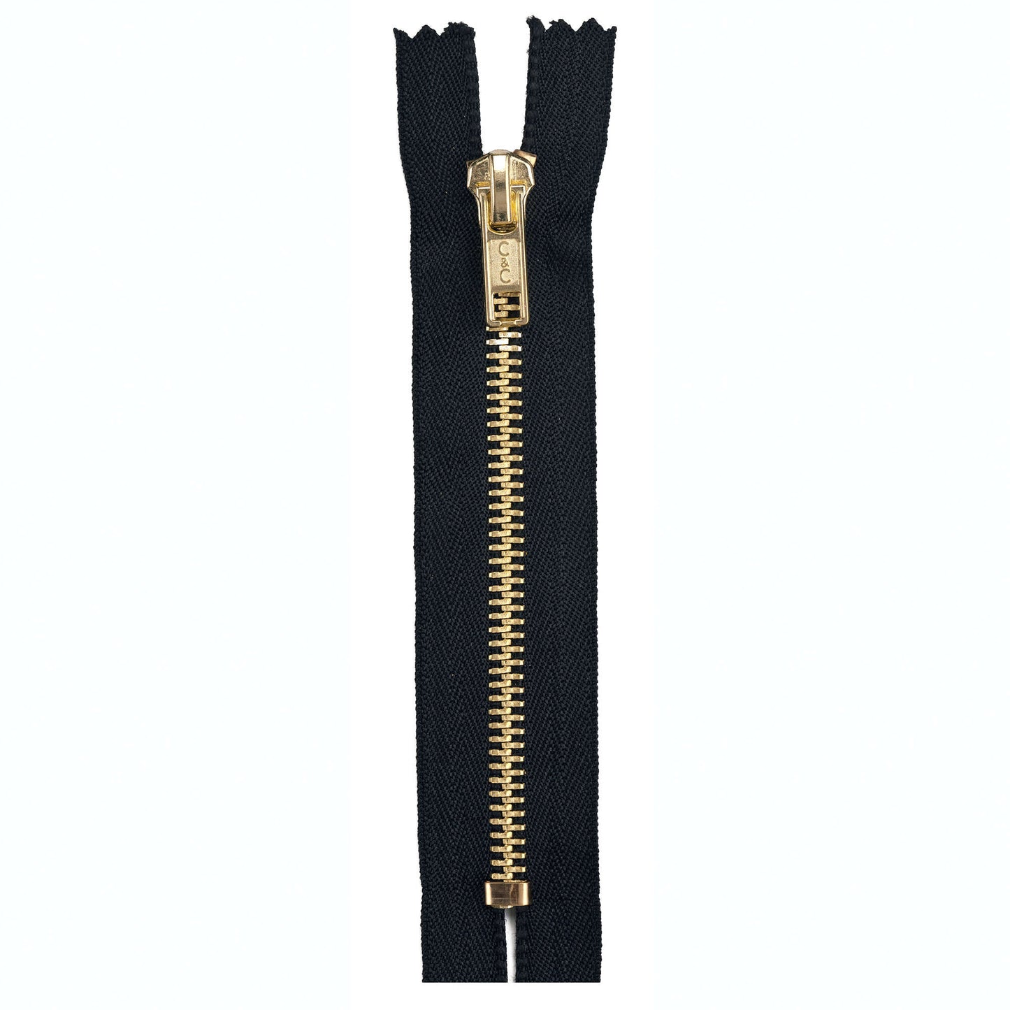 CC Fashion Metal Closed End Brass Zippers