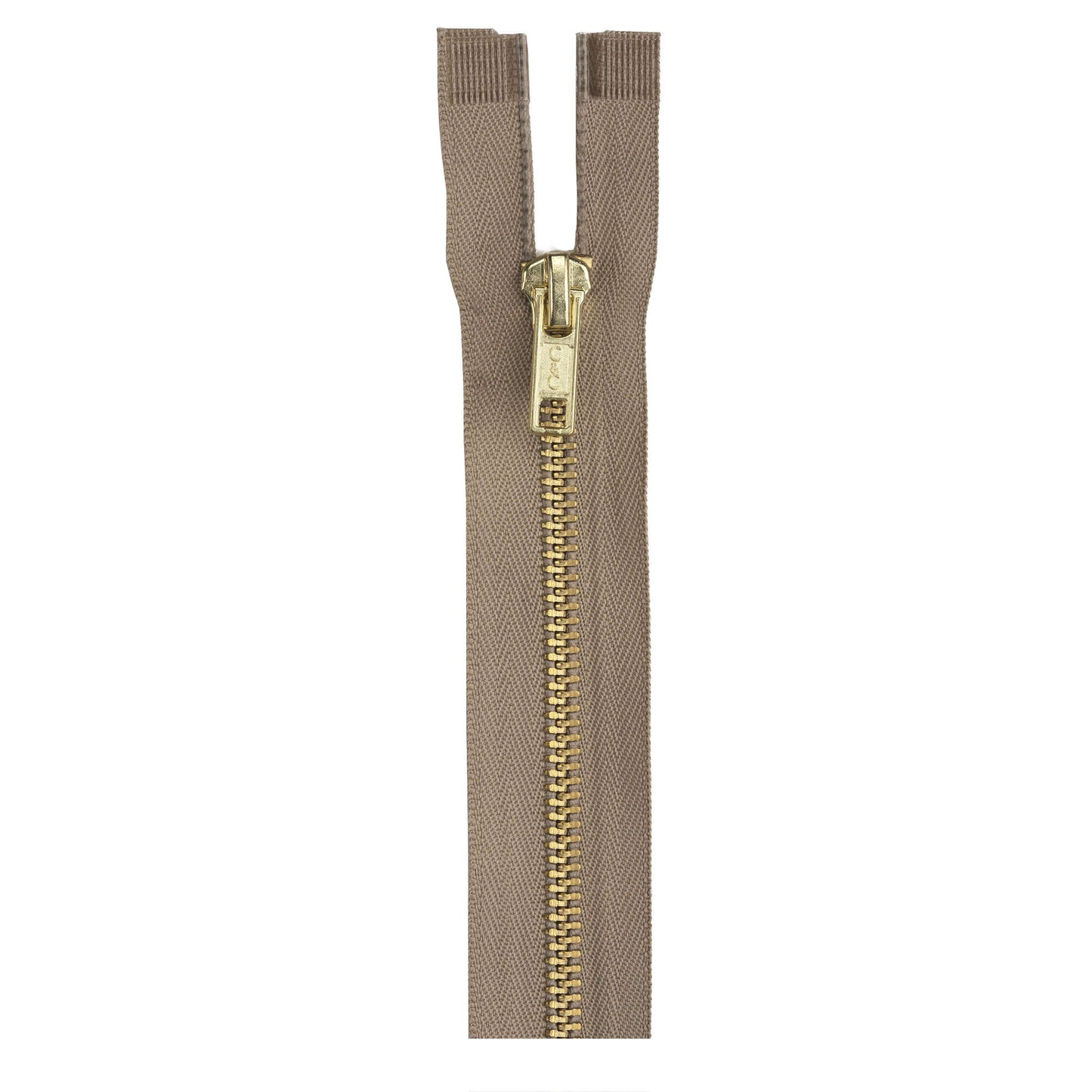 CC Heavy Weight Separating Brass Zippers