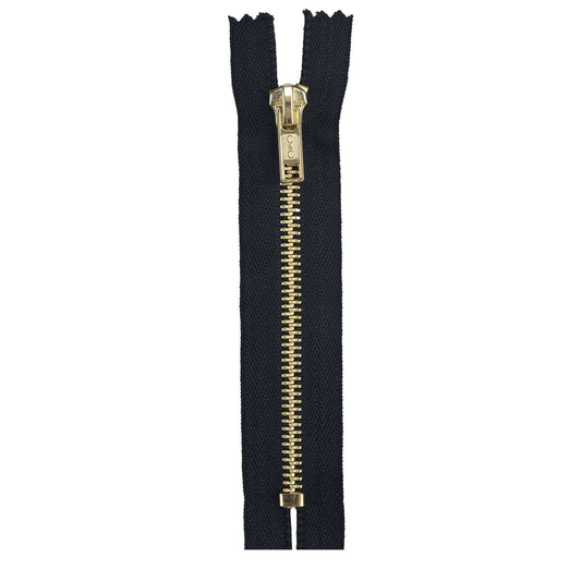 CC Fashion Metal Separating Brass Zippers