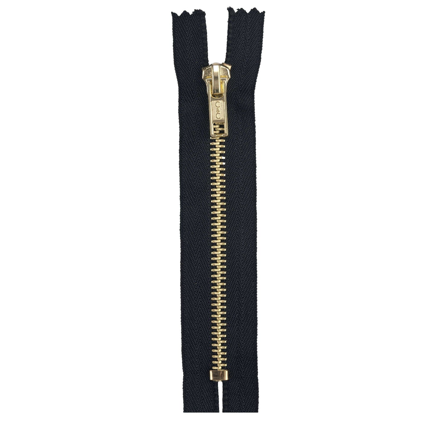 CC Fashion Metal Separating Brass Zippers
