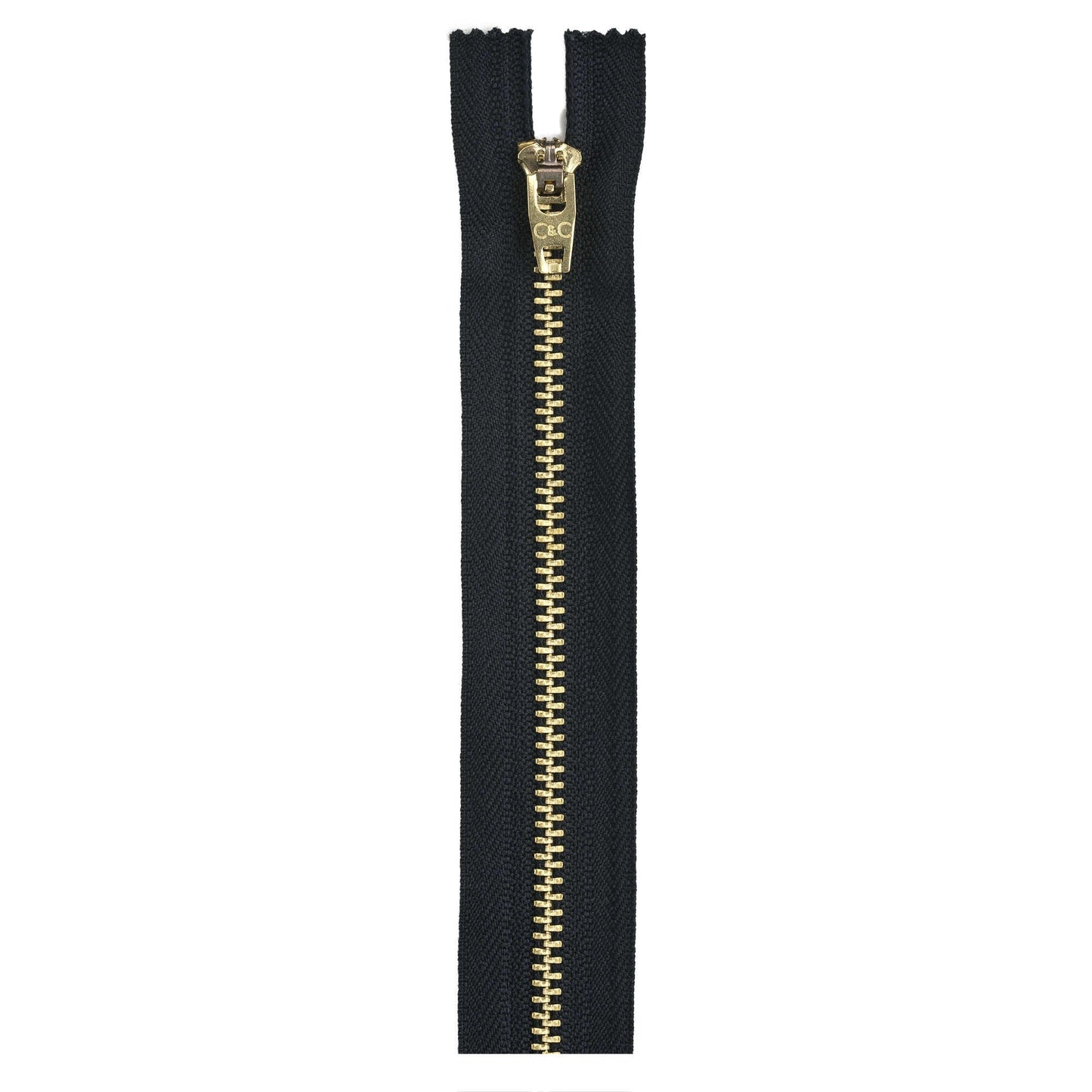 CC Brass Jeans Zippers