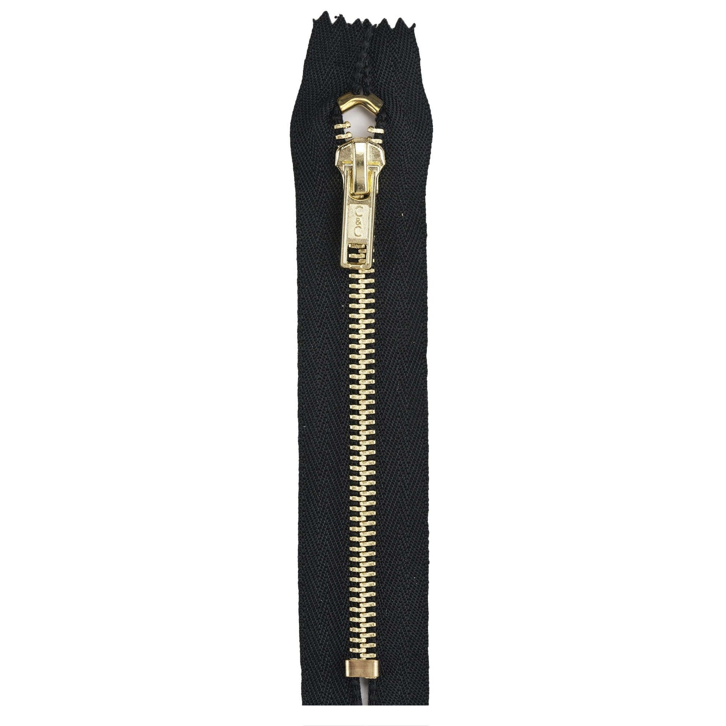 CC Brass Pocket Zippers
