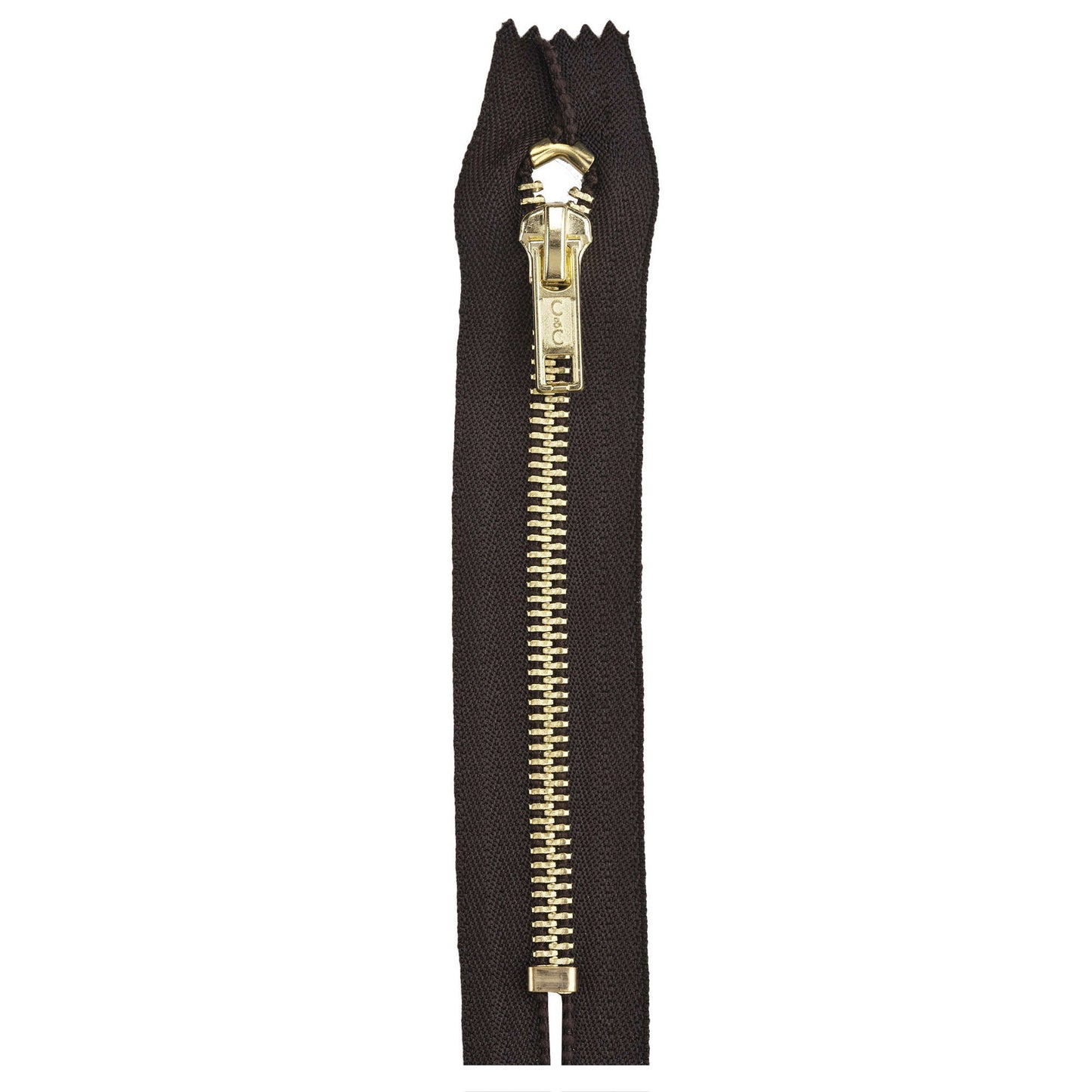 CC Brass Pocket Zippers