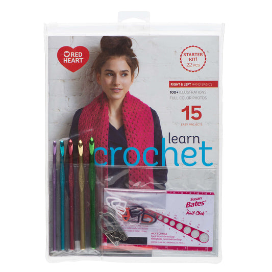 RH My Crochet Teacher Learn to Crochet Kit