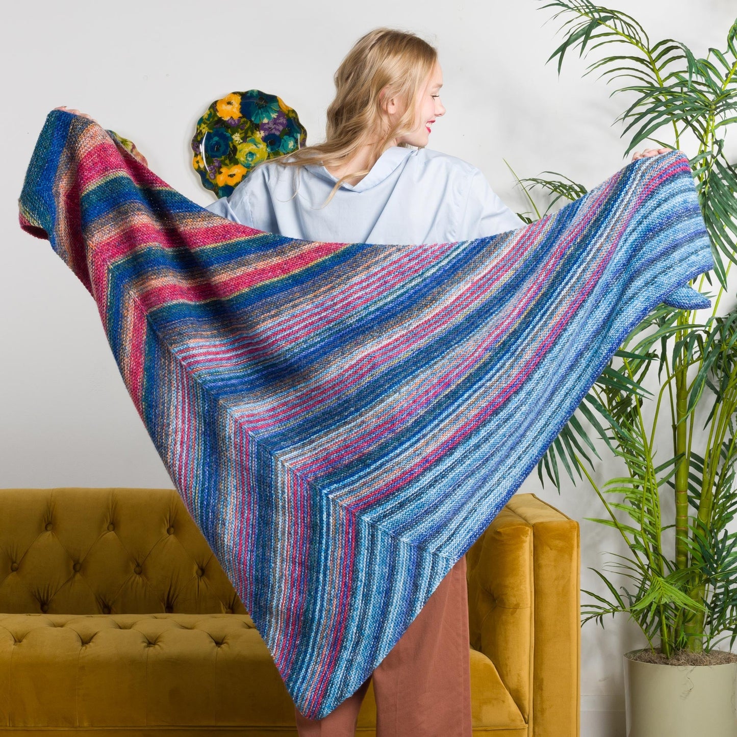 RH Super Saver Bitty Stripes Yarn