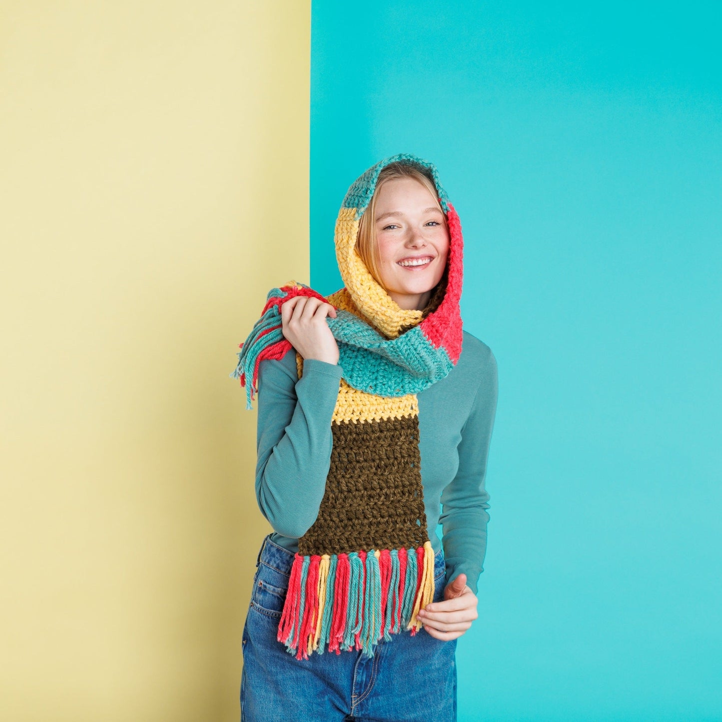 RH Super Easy Stripes Yarn (198G/7oz)