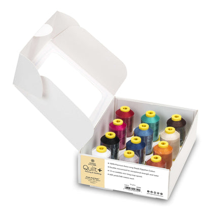 CC Quilt + Piecing & Quilting Thread 12 Spool Set - Clearance items